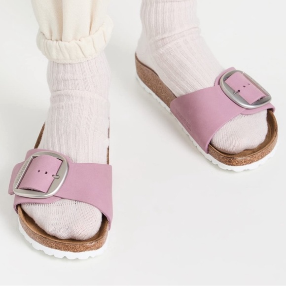 Birkenstock Orchid Madrid Big Buckle Slide Sandal Size 36 / US 5 - 5.5 - Picture 2 of 16